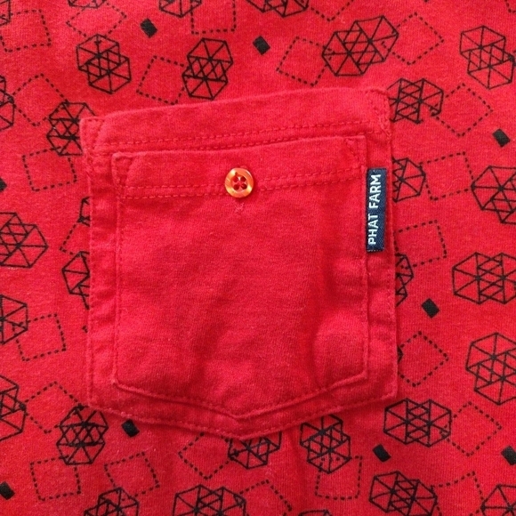 Phat Farm - Men's Geometric Print T-Shirt - Picture 4 of 9